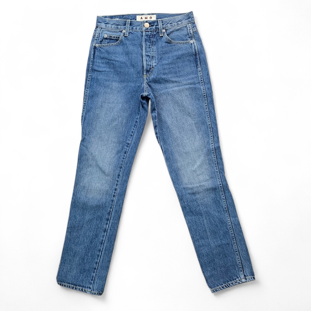 AMO‎ Stella Vintage Medium Wash High Rise Jeans Size 27